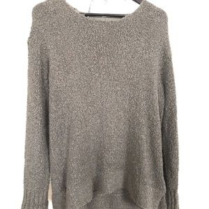 Urban Outfitters Knit Sweater Grey Drop Tail Small